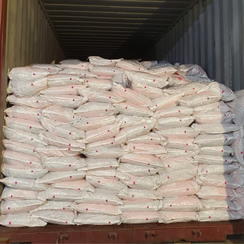 Full container of Tide Plus Downy powder detergent bags prepared for export and wholesale distribution