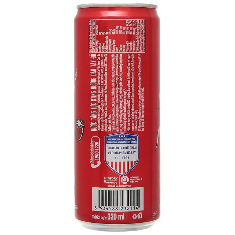 Sting Energy Drink Ingredients And Nutrition Facts