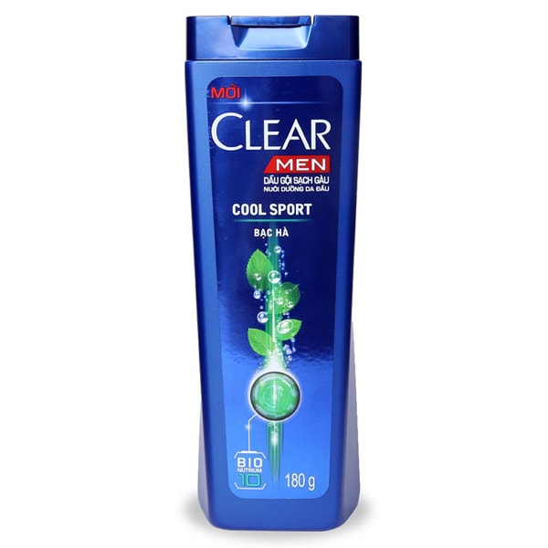 Clear ice cool menthol shampoo