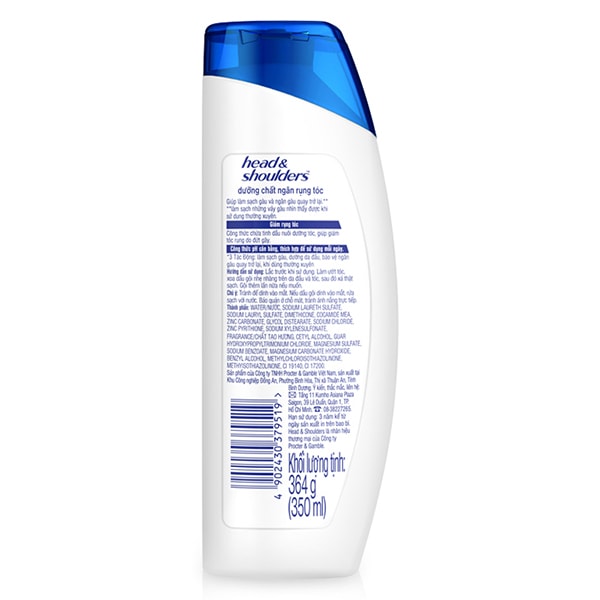 Head And Shoulder Anti Hair Fall Shampoo 350ML | Asia Grocery