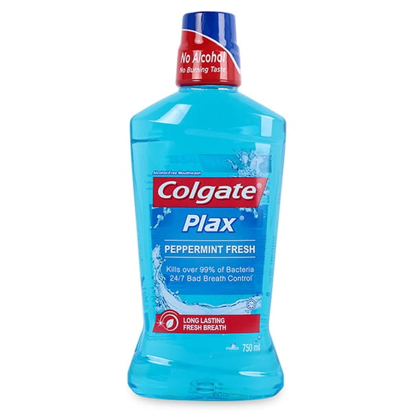 Colgate Plax Peppermint Fresh: Colgate Plax Peppermint Bottle