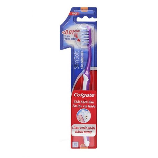 Colgate Slim Soft Dual Action Double Toothbrush | Asia Grocery