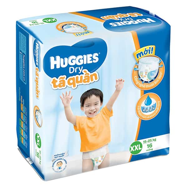 Huggies Dry Baby Diaper Pants 36's Size-Xxl