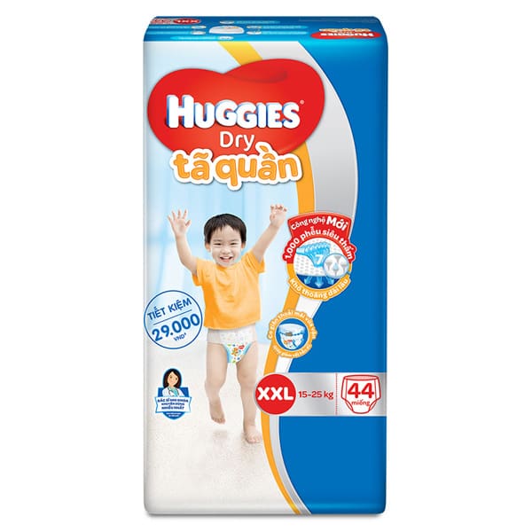 Huggies Baby Diaper WonderPants XXL 15-25 kg 24 pcs - Diapersbd