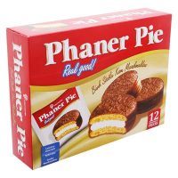 Phaner Pie Chocolate With Marshllow Soft Cake