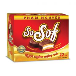 SoSof Chocolate With Marshmallow Pie