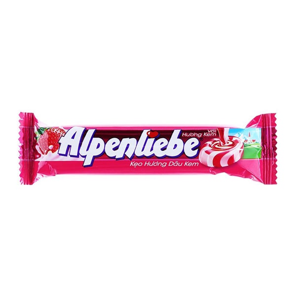Alpenliebe Strawberry And Cream Candy Roll 32G