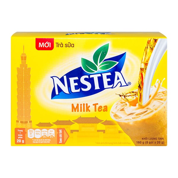Nestea Milk Tea Instant Drink Powder Box 160G