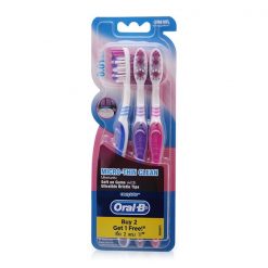 Oral-B Toothbrush Micro Thin-Clean Pack 3’S