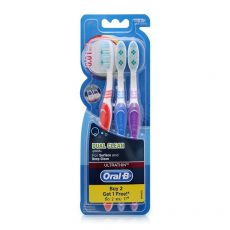 Oral-B Toothbrush Dual Clean Pack 3’S
