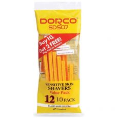 Dorco Sd507 (Sd-507 12P) Disposable Razor Pack 12’S