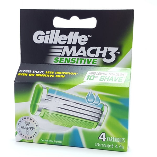 Gillette March 3 Sensitive Refill Cartridge Pack 4’S