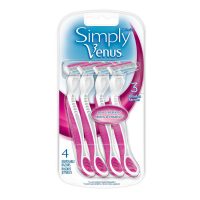 Gillette Venus Simply Disposable Razor For Women Pack 4’S