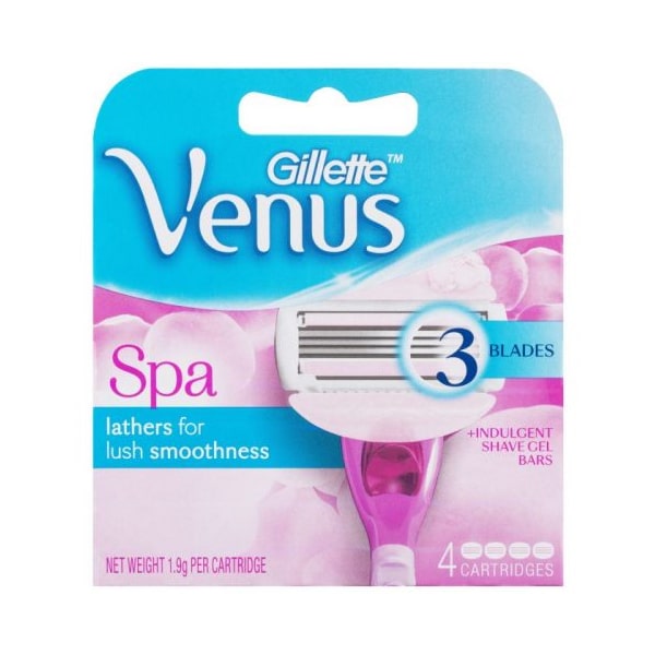 Gillette Venus Spa Refill Cartridge Pack 4’S