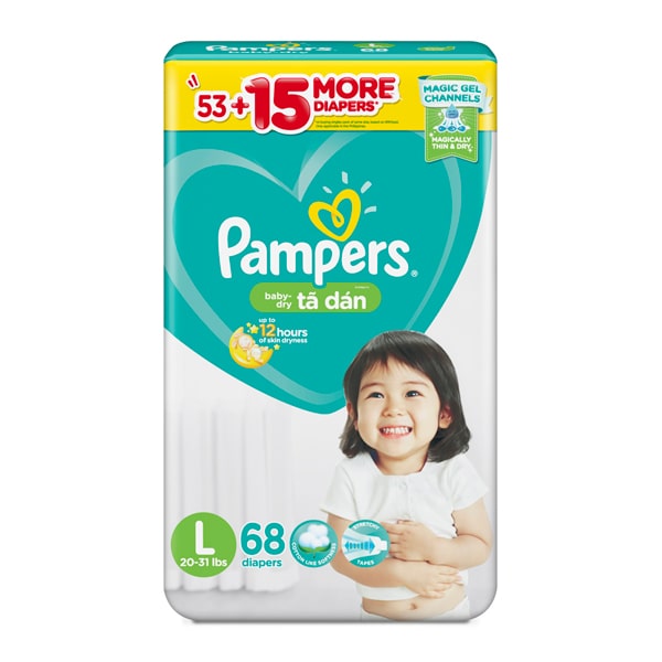 Pampers size for newborn baby