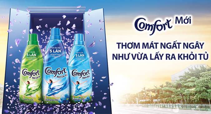 ™✓ Comfort Fabric Softener Pouch 800ml Sensitive Wholesale Exporter » FMCG  Viet