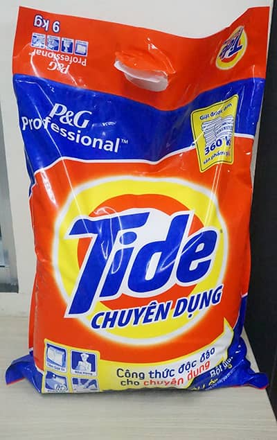 Tide detergent 9kg bag