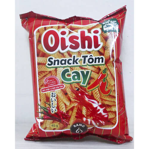 oishi snack spicy