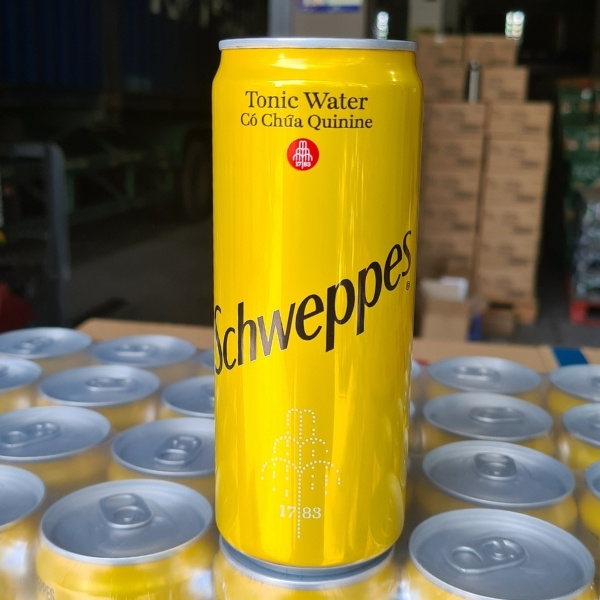 Wholesale Schweppes Tonic Water 320ml Wholesale Schweppes tonic water can 320ml export from Vietnam