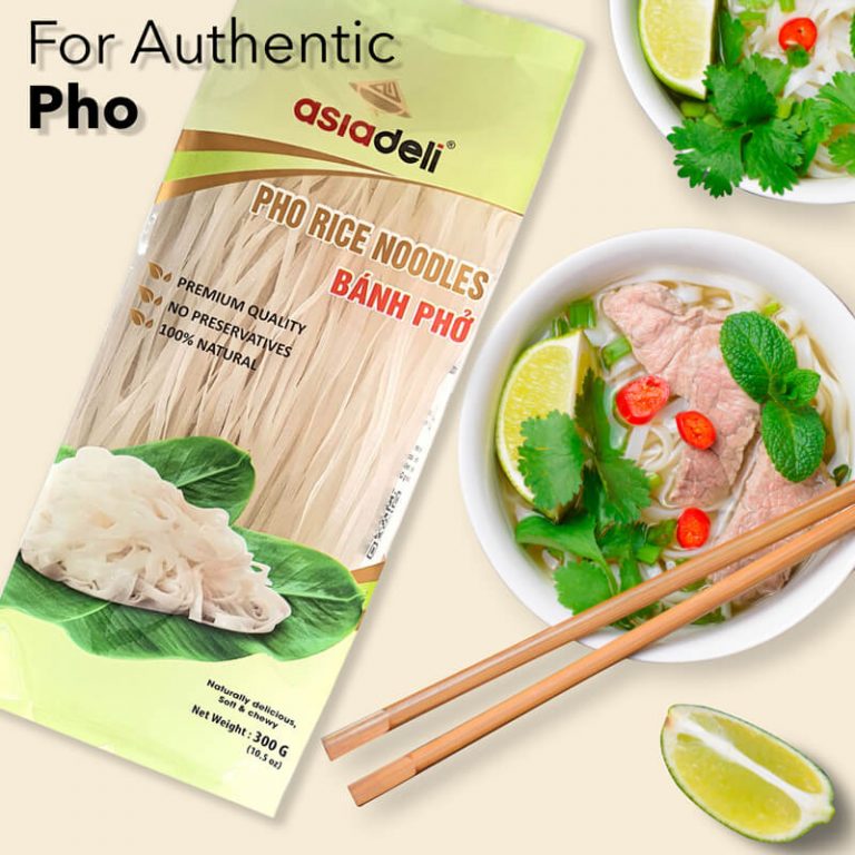 rice noodles pho