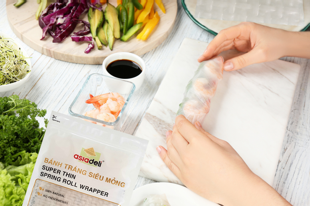 how to wrap spring rolls
