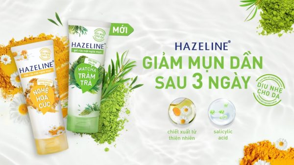 Hazeline Anti-Acne Cleansing Gel Mild Matcha Tea Tree 50g