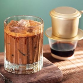 Vietnamese iced coffee, Vietnamese coffee recipe, how to make Vietnamese iced coffee, Vietnamese iced milk coffee, cà phê sữa đá, Vietnamese coffee beans, phin filter coffee, sweetened condensed milk coffee, traditional Vietnamese coffee, Vietnamese coffee brewing method