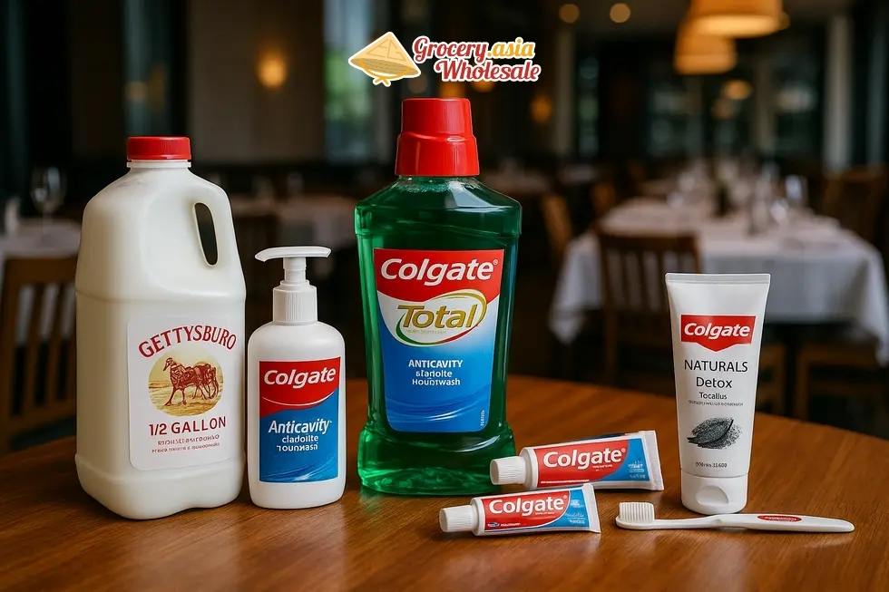 Colgate's role in the global HoReCa market with diverse product offerings.