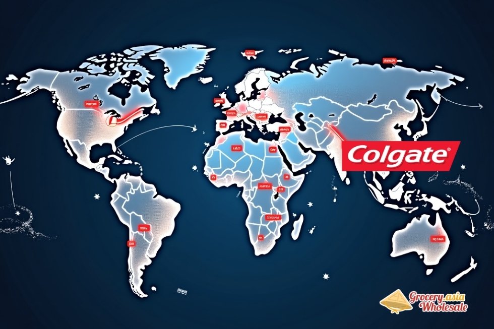 Where Colgate toothpaste is manufactured and distributed