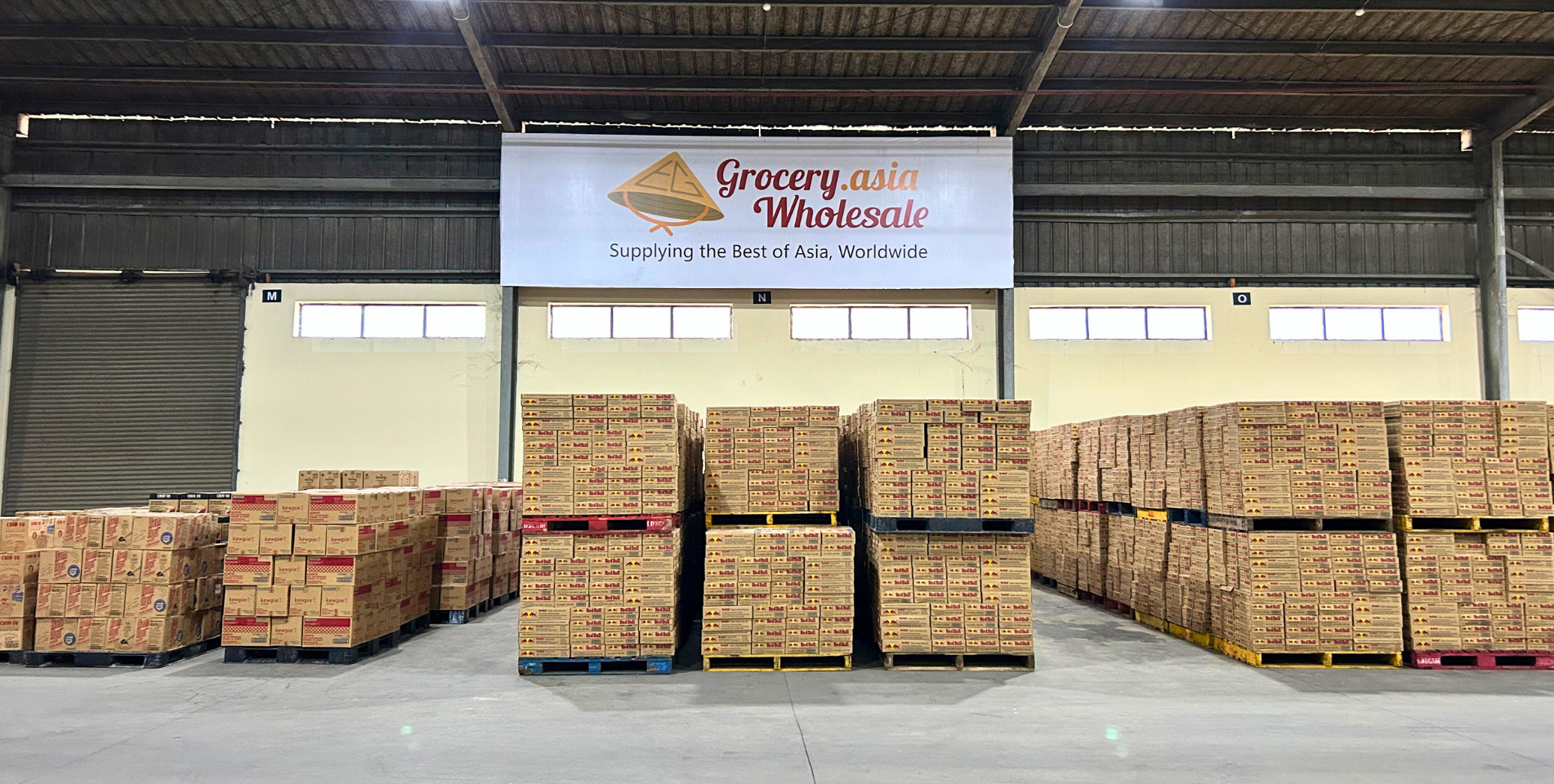 Asia Grocery Wholesale's Strategic Warehouse dedicated to Red Bull Energy Drink