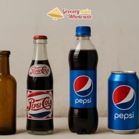 Timeline showing key highlights of Pepsi's evolution.