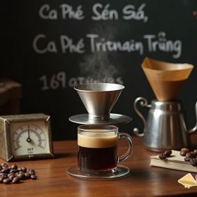 How to use Vietnam coffee filter for rich taste