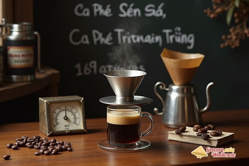 How to use Vietnam coffee filter for rich taste
