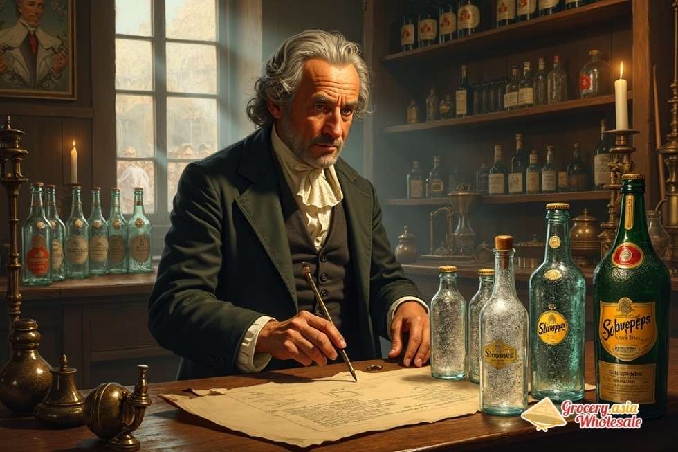 What is Schweppes the legacy of sparkling drinks