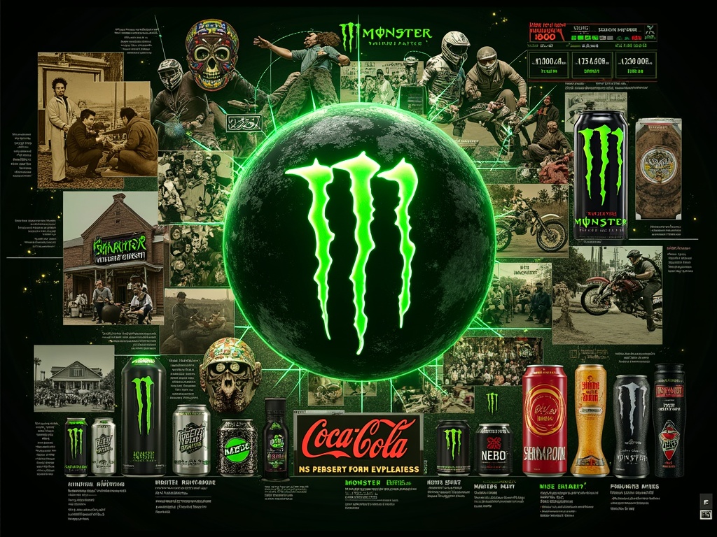 Who owns Monster Energy and how it all began