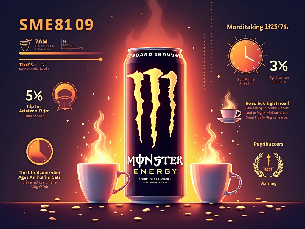 How Much Caffeine Is In A Monster Energy Serving