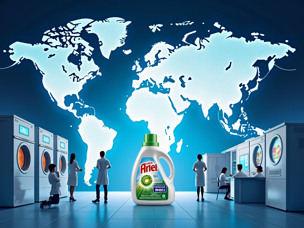 Who makes Ariel laundry detergent the parent company