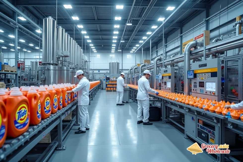 Learn where is Tide detergent made worldwide