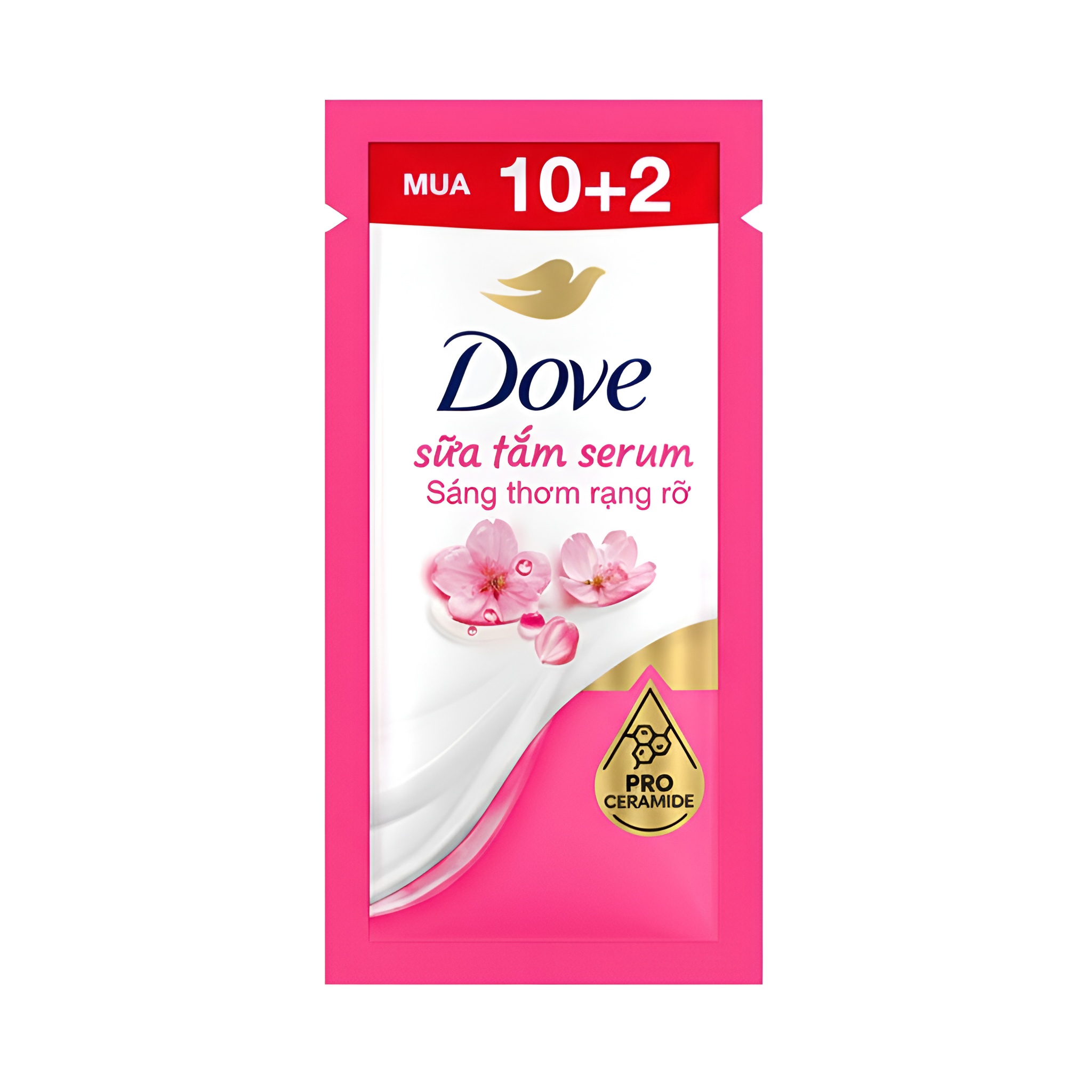 Dove Serum Pink Salt & Floral Scent Body Wash 6g