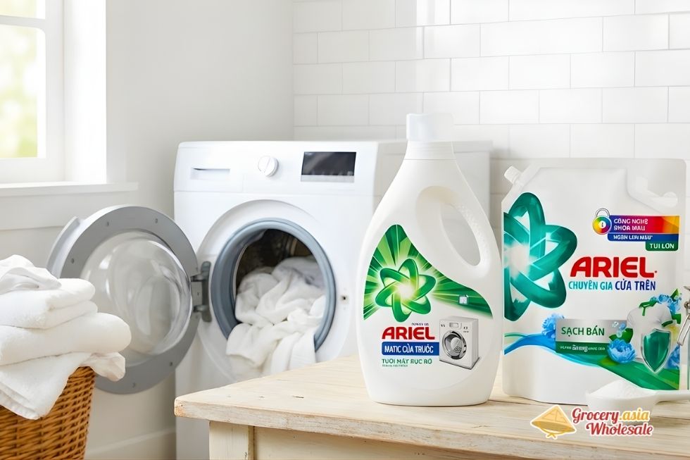 How to use Ariel laundry detergent powder for whites