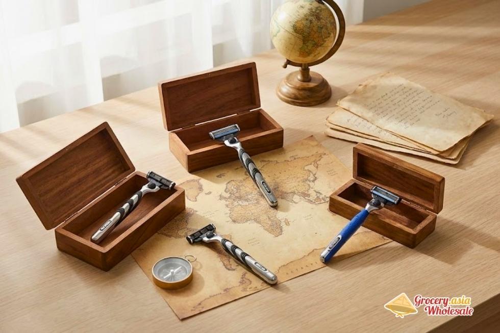 Where does Gillette manufacture their razors origins