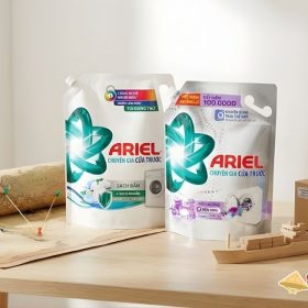 Who makes Ariel laundry detergent and distributes it