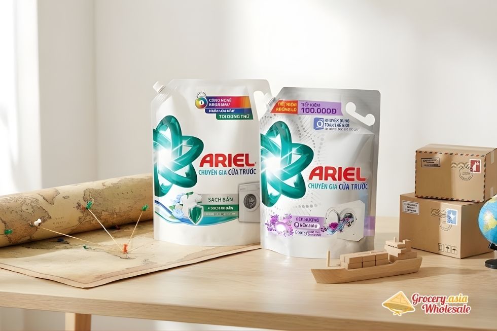 Who makes Ariel laundry detergent and distributes it