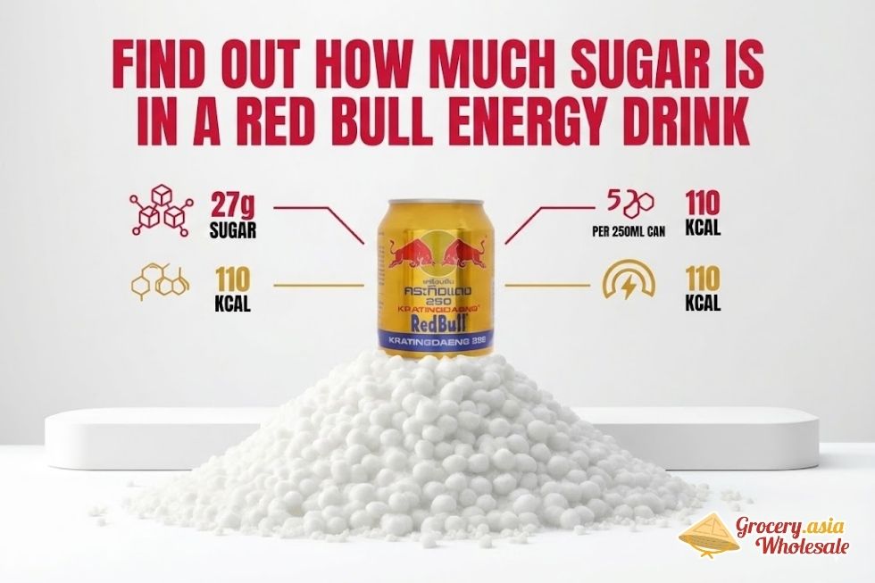 Find out how much sugar is in a Red Bull energy drink
