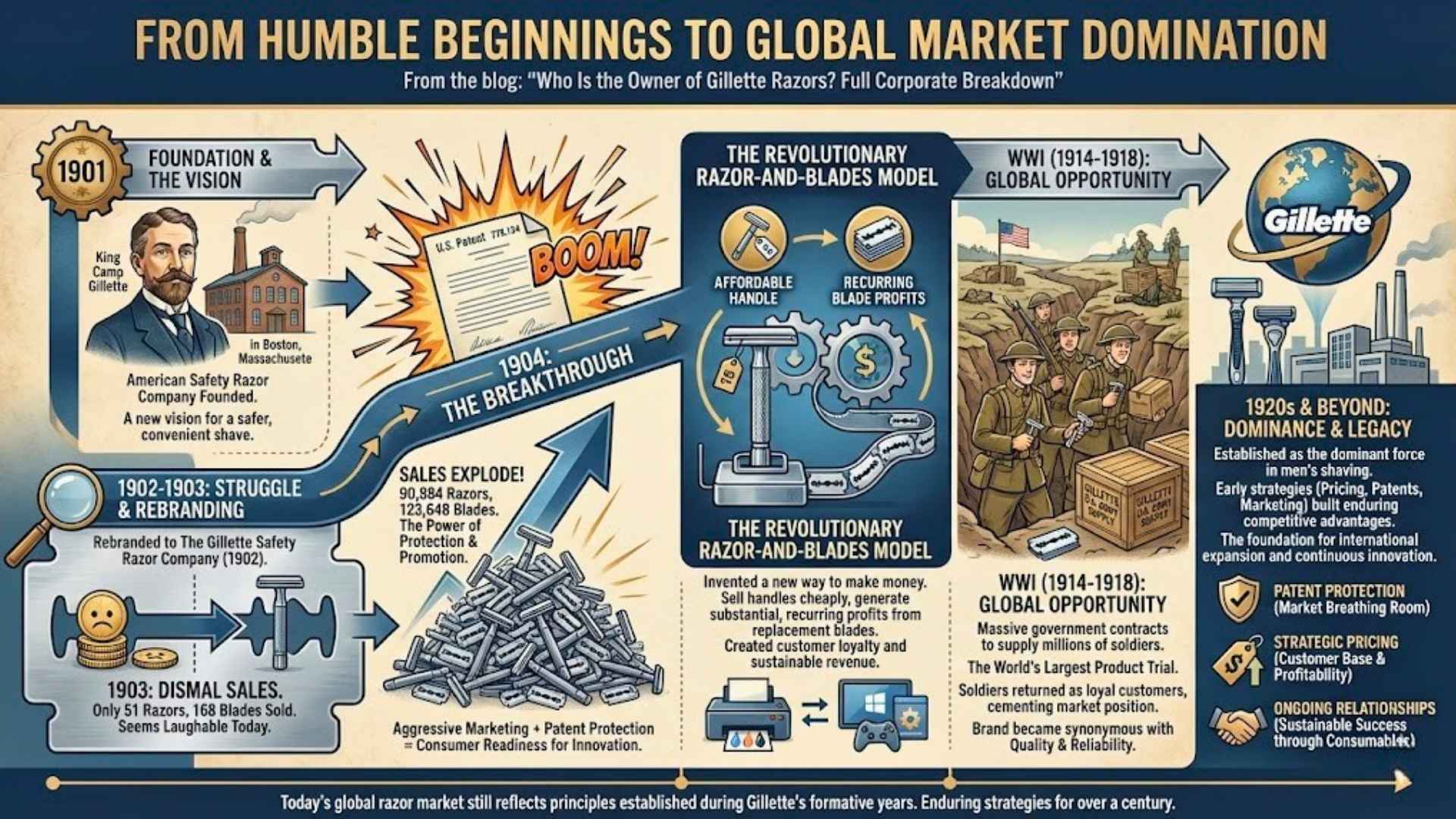 From Humble Beginnings to Global Market Domination