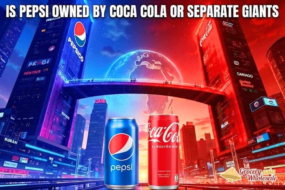 Is Pepsi owned by Coca Cola or separate giants