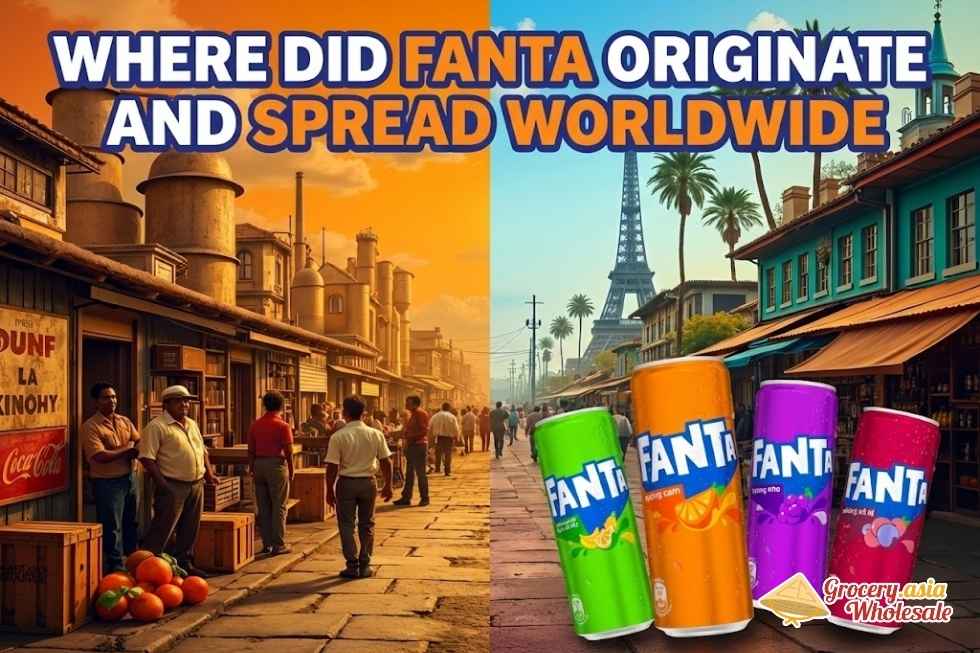 Where did Fanta originate and spread worldwide