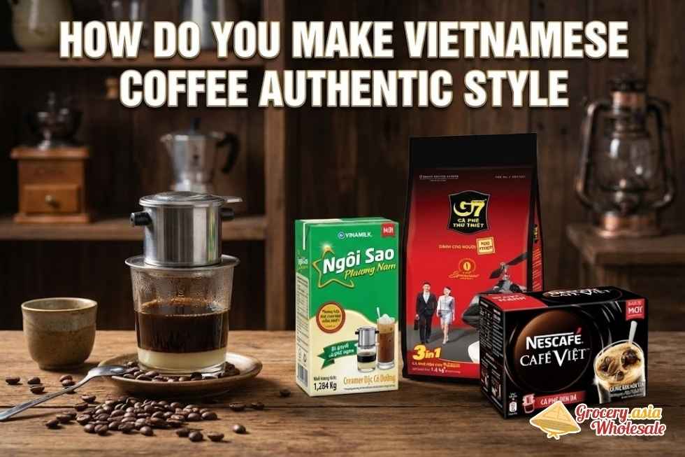How do you make Vietnamese coffee authentic style