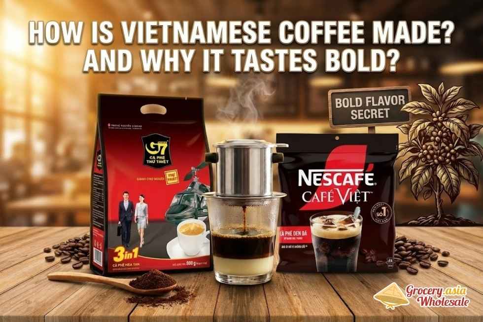How is Vietnamese coffee made and why it tastes bold