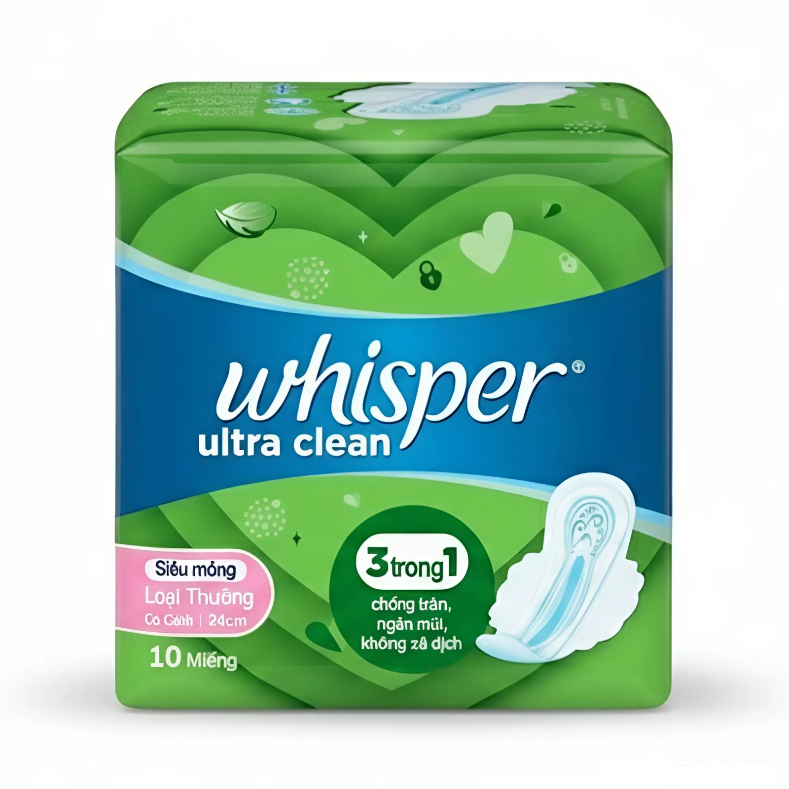 Whisper Ultra Clean Wings Days 10 Pieces